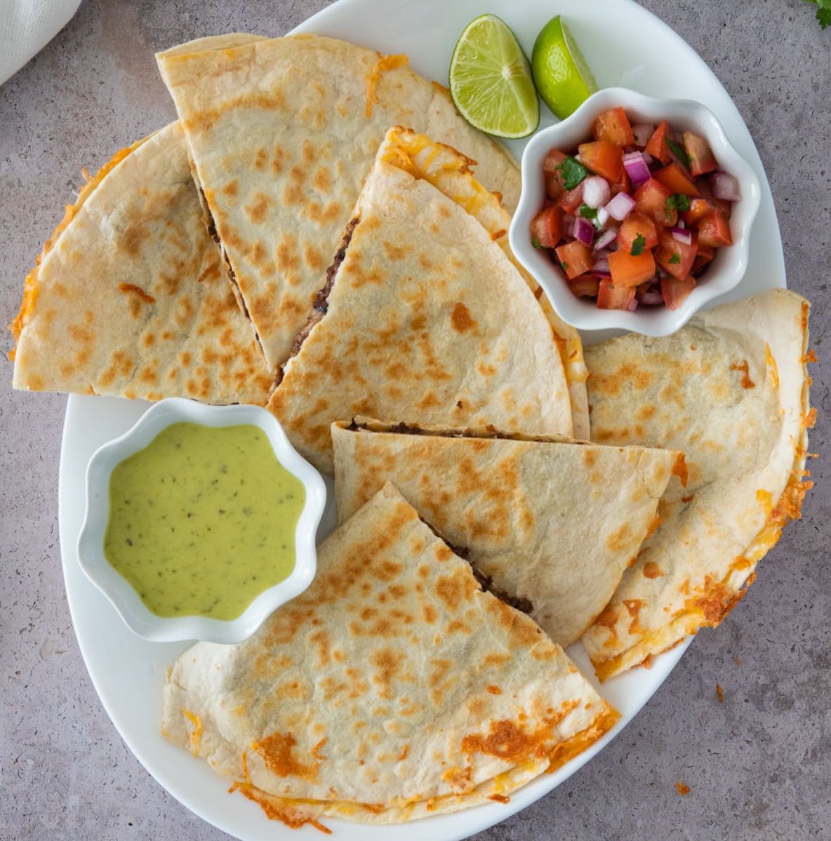 quesadillas